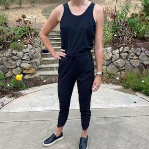 Lightweight Black Jumpsuit